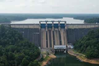 Elevasi Waduk PLTA Koto Panjang Naik Tipis 3 Sentimeter Pagi Ini