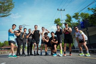 Komunitas Pelari Kampong: Merawat Sehat Lewat Langkah Kebersamaan di Selatpanjang