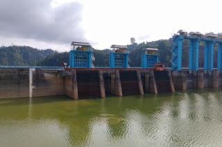 Dua Pintu Spillway PLTA Koto Panjang Dibuka Setinggi 50 Cm