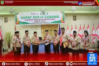 Gerakan Pramuka Kwarcab Rohul Gelar Rapat Kerja Cabang Perdana, Menjadi Momen Evaluasi dan Bahas Proker Lebih Baik Untuk Tahun Berikutnya