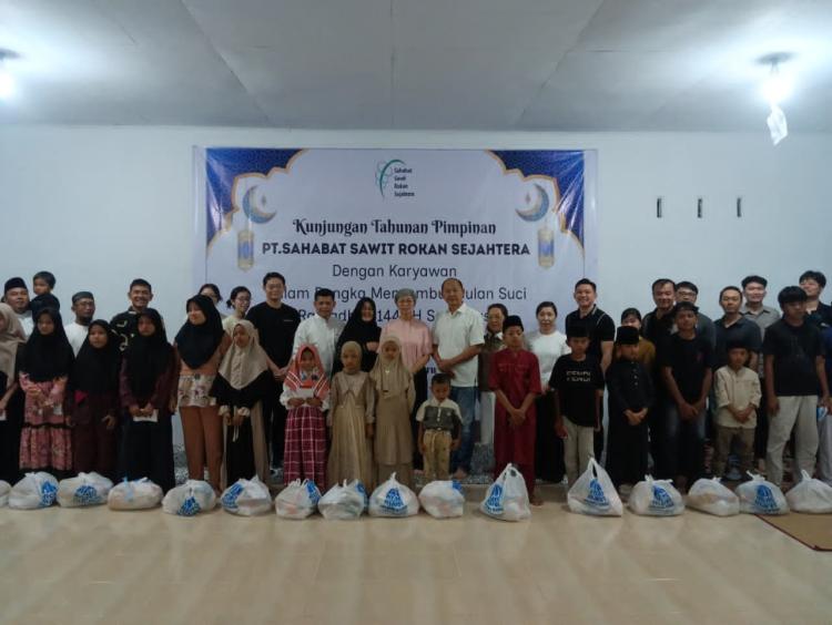 Sambut Ramadan 1447 H, PKS PT SSRS Santuni 58 Anak Yatim di Ring Satu Perusahaan
