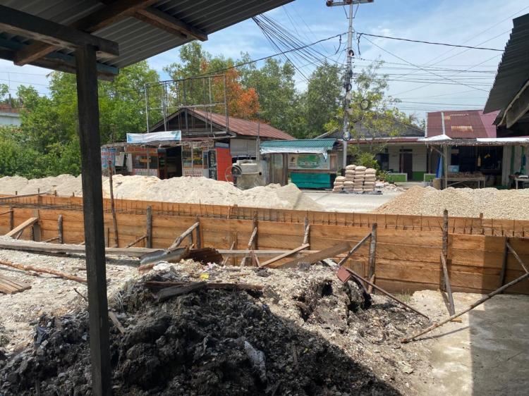Bukan Mangkrak, PUPR Meranti Akui Duiker Alahair Tersendat Akibat Krisis Material: Stok Semen Kosong Tiga Minggu