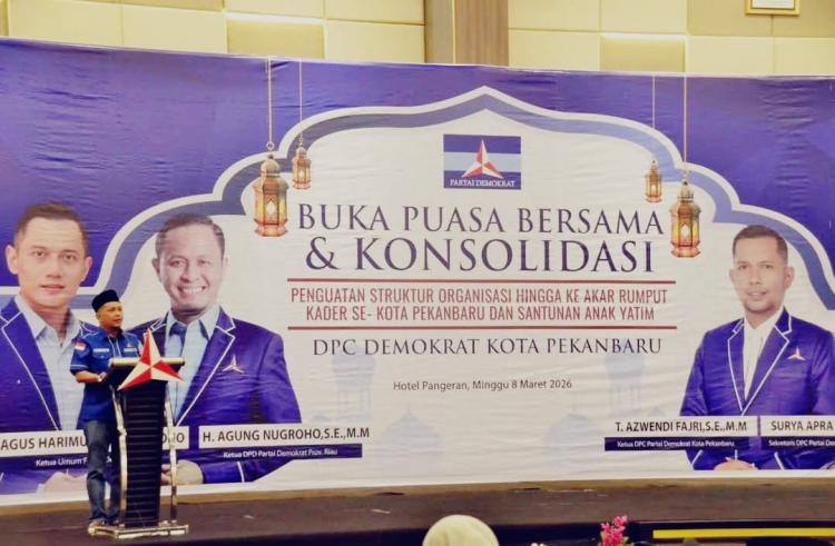Demokrat Pekanbaru Bentuk Struktur di 15 Kecamatan dan 83 Kelurahan, Bidik RT/RW