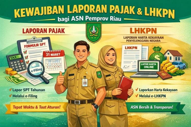 Masih Bandel Soal LHKPN? Gaji ASN di Riau Terancam Ditahan