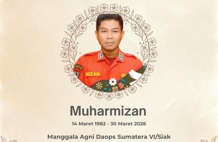 Pahlawan Karhutla Gugur: Muharmizan Meninggal Dunia Setelah Bertarung Lawan Api di Bengkalis