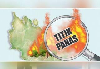 11 Titik Panas Membara di Riau, Rohil Terbanyak