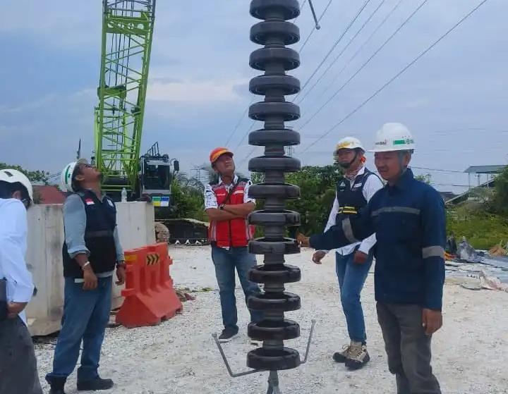 Perkuat Tulang Punggung Listrik Riau, PLN Lakukan Final Check Relokasi Tower SUTT 150 kV