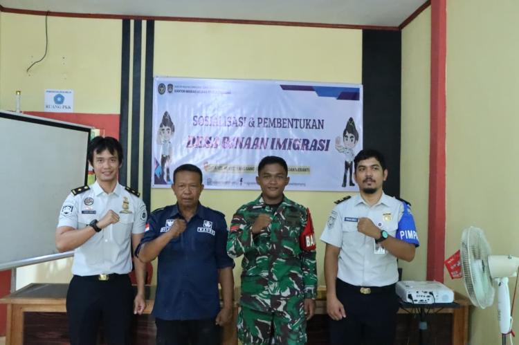 Cegah TPPO dan Penyelundupan Manusia, Imigrasi Selatpanjang Bentuk Desa Binaan di Kepulauan Meranti