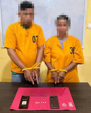 Rumah Tangga Jadi Kedok? Pasutri di Selatpanjang Diamankan Polisi dalam Kasus Ekstasi