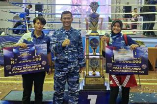 Petinju Muda Kepulauan Meranti Sukses Rebut Medali Emas di Piala Danlanud Hanandjoeddin 2026, Sayna Safira Buktikan Kelasnya di Ring Nasional
