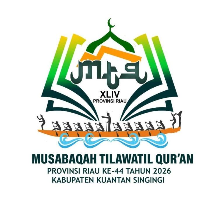 Logo MTQ ke 44 Tingkat Provinsi Riau Resmi Diluncurkan  