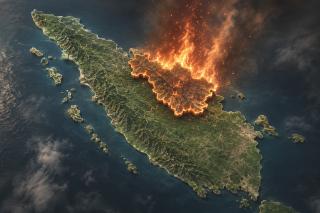 Rentetan Kabut Asap Riau Sejak 1997, Jarak Pandang Pernah Anjlok di Bawah 100 Meter